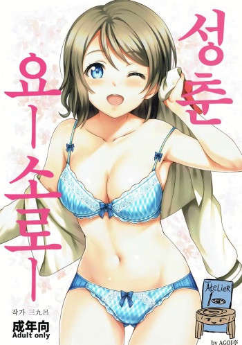 (C91) [AGOITEI (Sankuro)] Seishun Yousoro | 성춘 요소로 (Love Live! Sunshine!!) [Korean] [Team AteLieR] cover