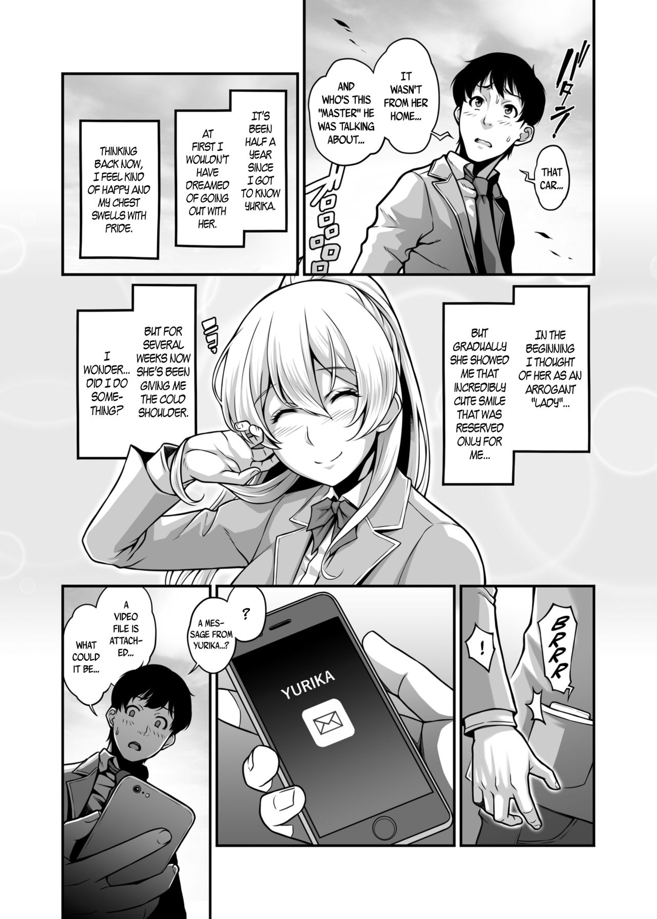 Daraku Reijou Hakoiri Ojou-sama Netorare Choukyou Kiroku | The NTR Diaries  of a Sheltered Young Ojou-Sama - Page 4 - Comic Porn XXX