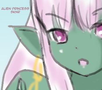 [SKNR] Uchuujin Hime Life | Alien Princess' Life [English] [KAWABAKA!] cover