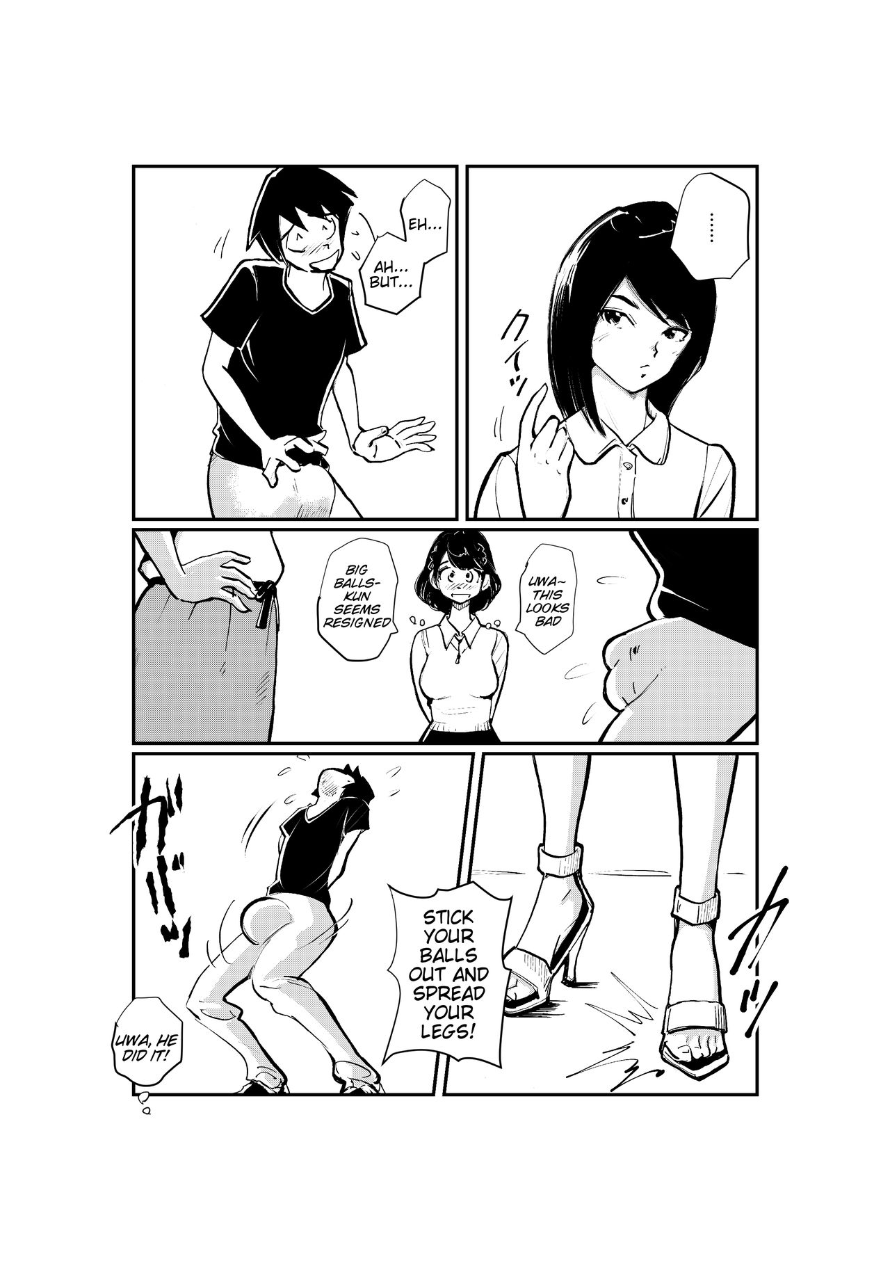 JoshiAna no Tamazeme | Female Announcer Sacksmacker page 11 full