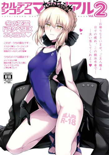 (C93) [Hokkebain! (Halcon)] Chaldea Shiko Shiko Material Vol. 2 (Fate/Grand Order) cover