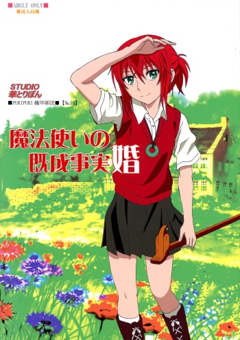 (C93) [STUDIO Hana to Ribon (PURIPURI Kikou Shidan)] Mahoutsukai no Kisei Jijitsukon (Mahoutsukai no Yome) cover
