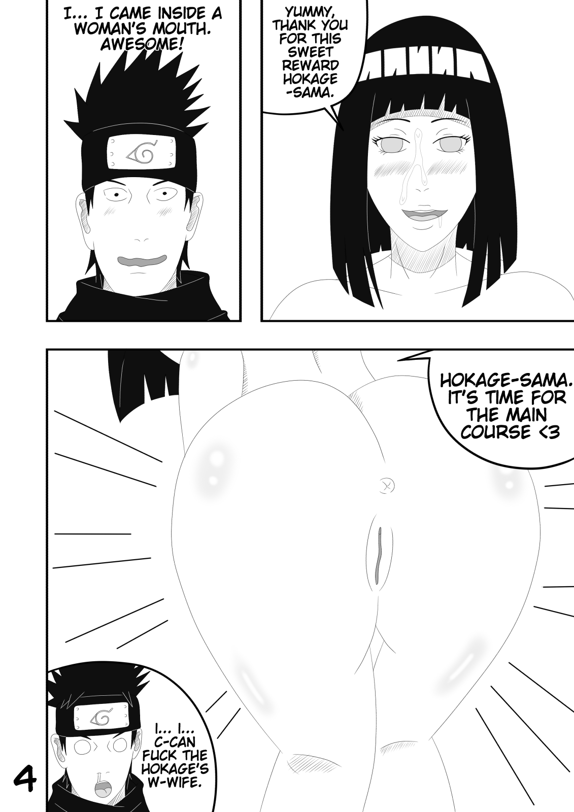 Naruto -  Fuck Like Hokage page 4 full
