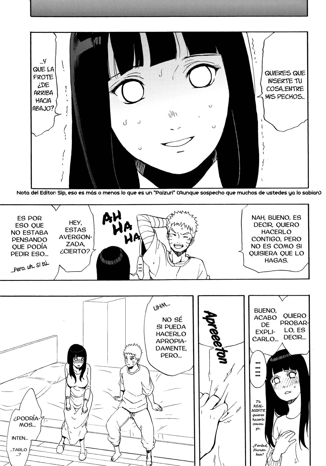 Naruto-kun Paizuri tte Naani? page 11 full