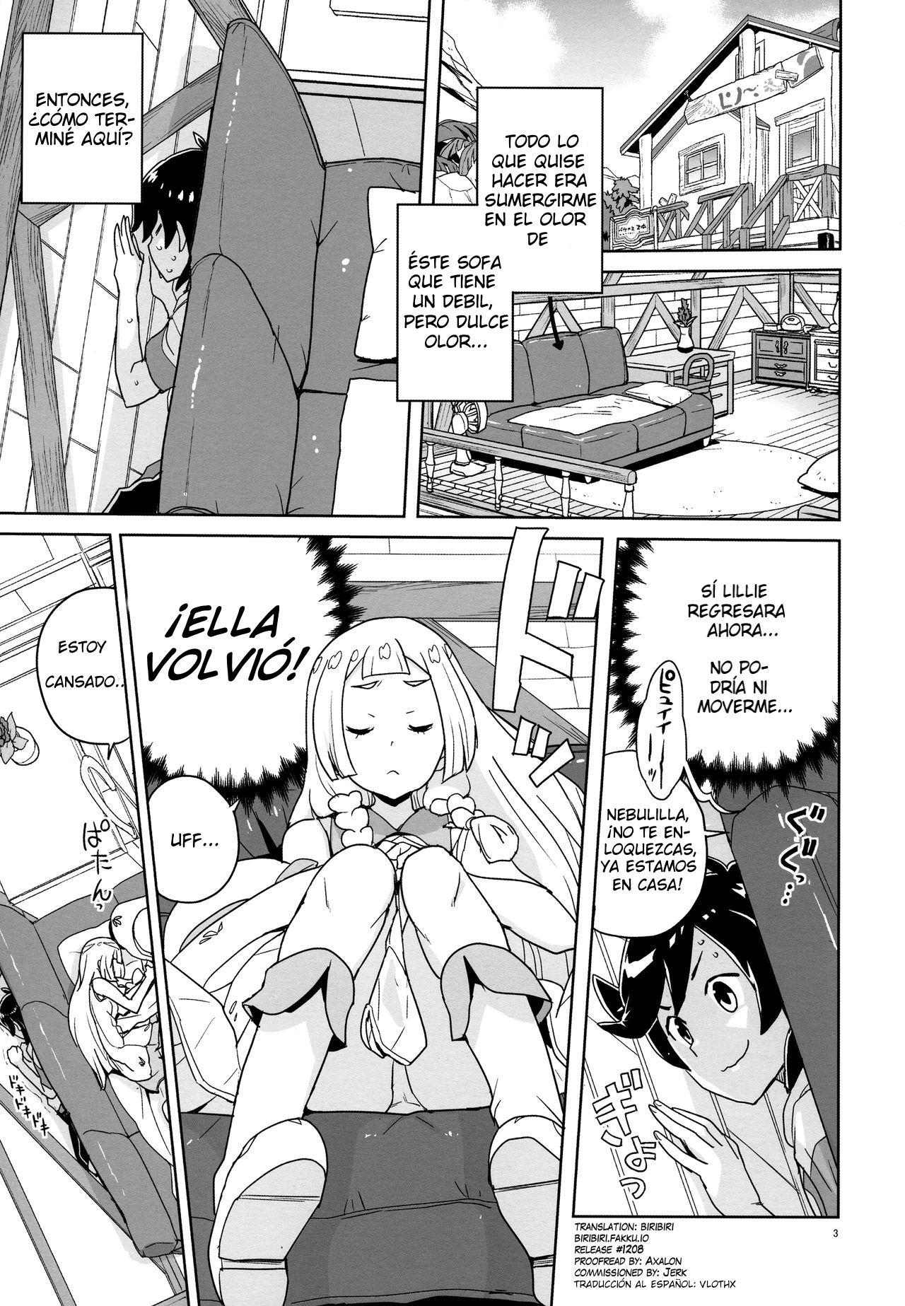 Choushi ni Noruna yo Lillie page 2 full