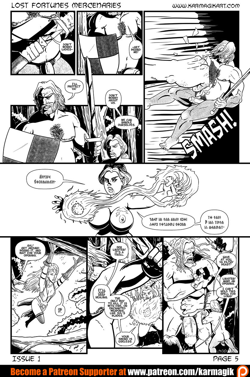 Lost Fortunes - Mercenaries Book I - Ink page 6 full