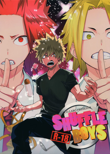 [SCO.LABO (shoco)] SHUFFLE BOYS (Boku no Hero Academia) [English] [Natsurei.] [Decensored] [Digital] cover