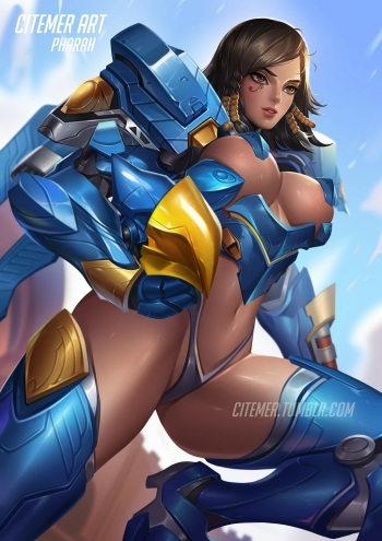 Fareeha Amari aka Pharah (Overwatch) cover