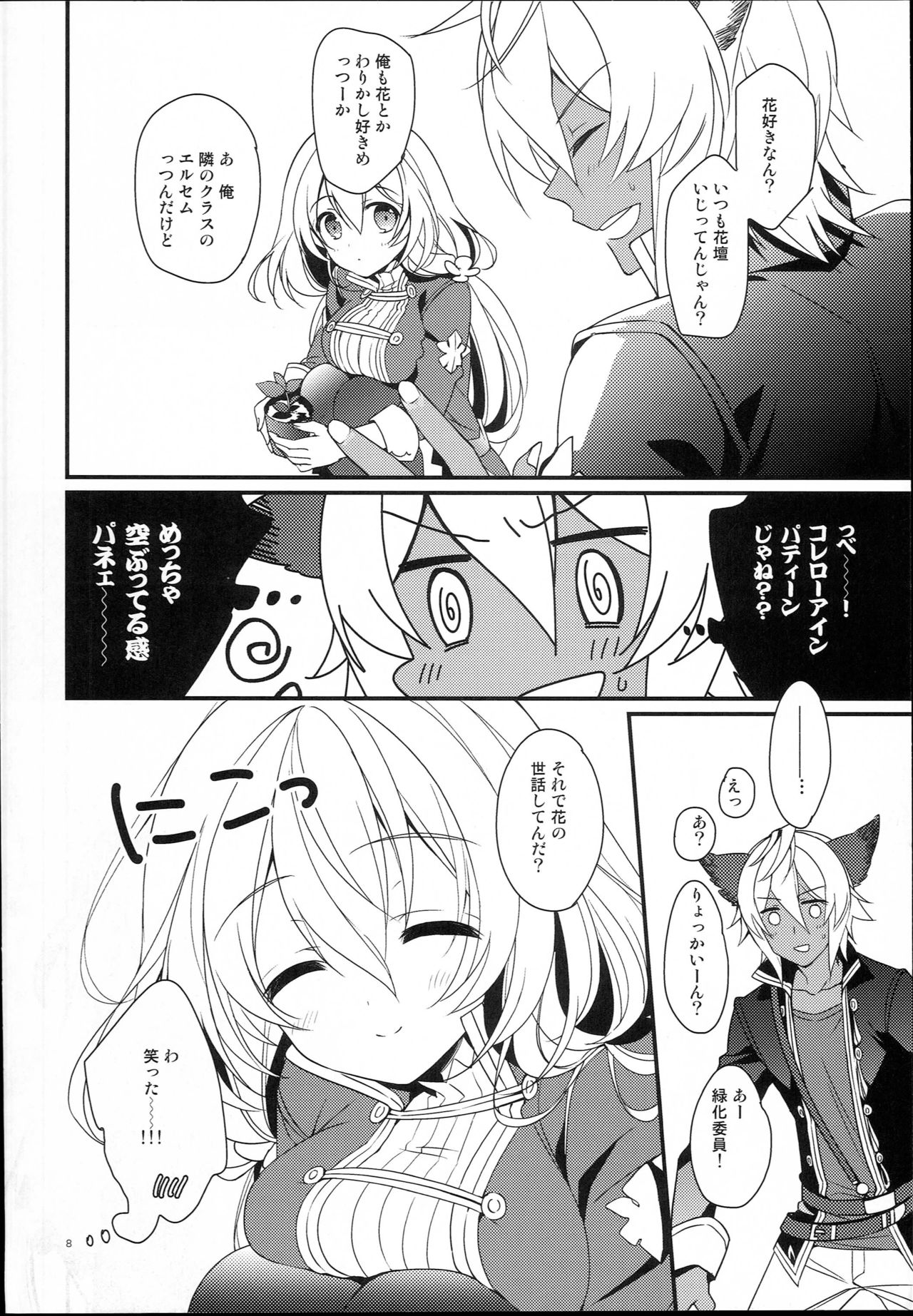 Kirakira Albion Gakuen de Seishun Love Come Shitai Hanashi. page 8 full