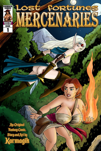 [Karmagik] Lost Fortunes - Mercenaries Book I - Color cover