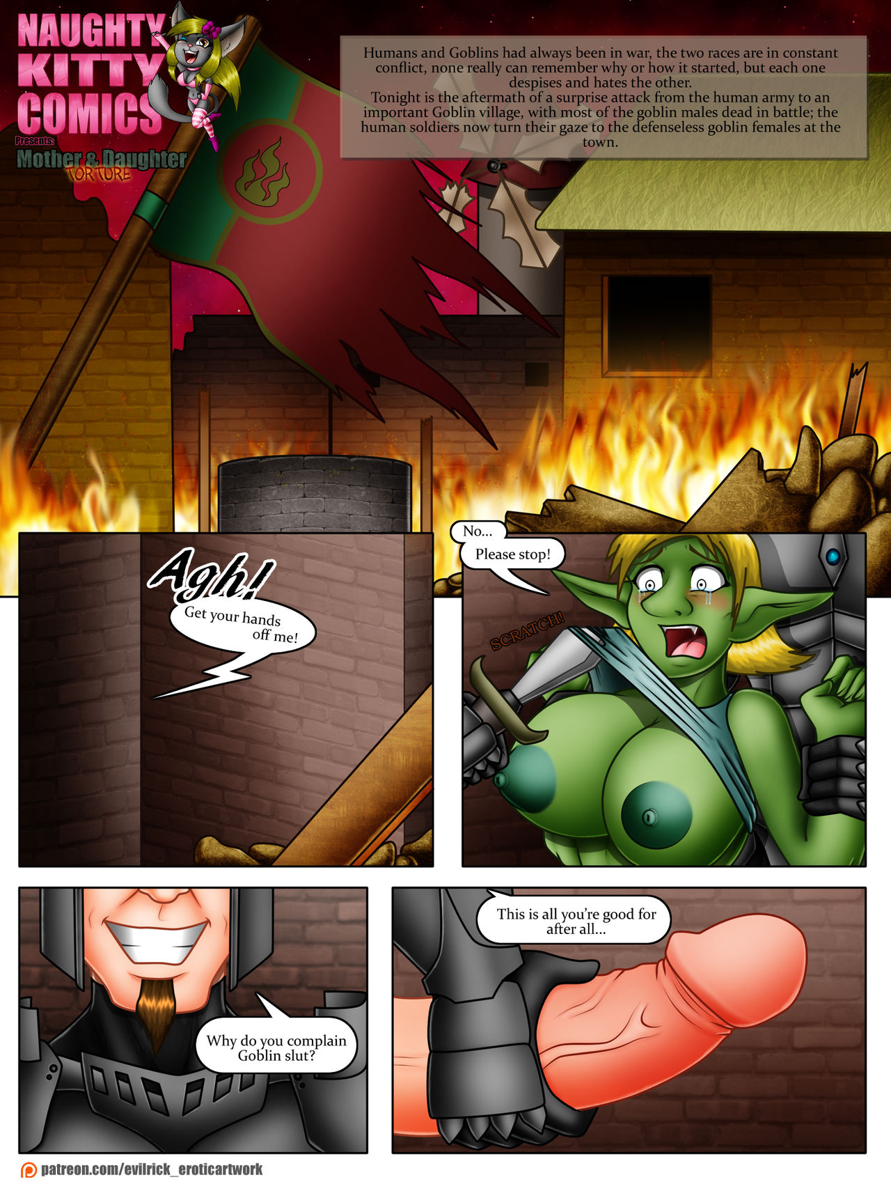 Mother & Daughter Torture page 3 full