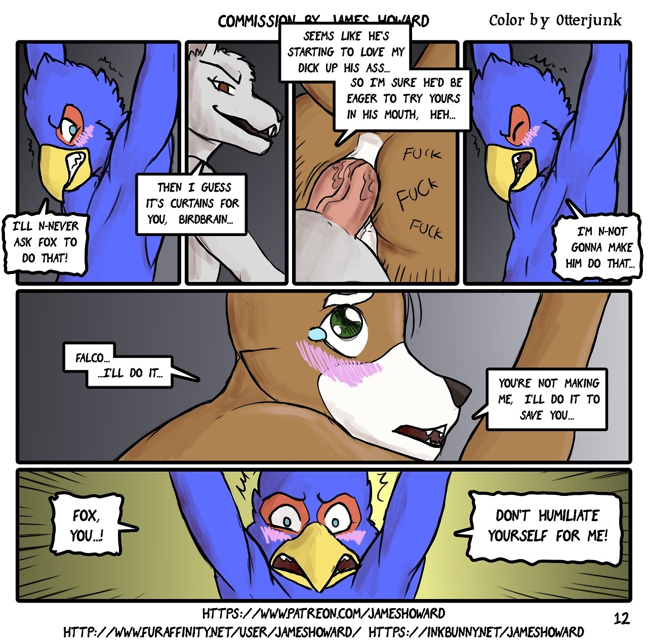 Starfox Commission COLOR page 12 full