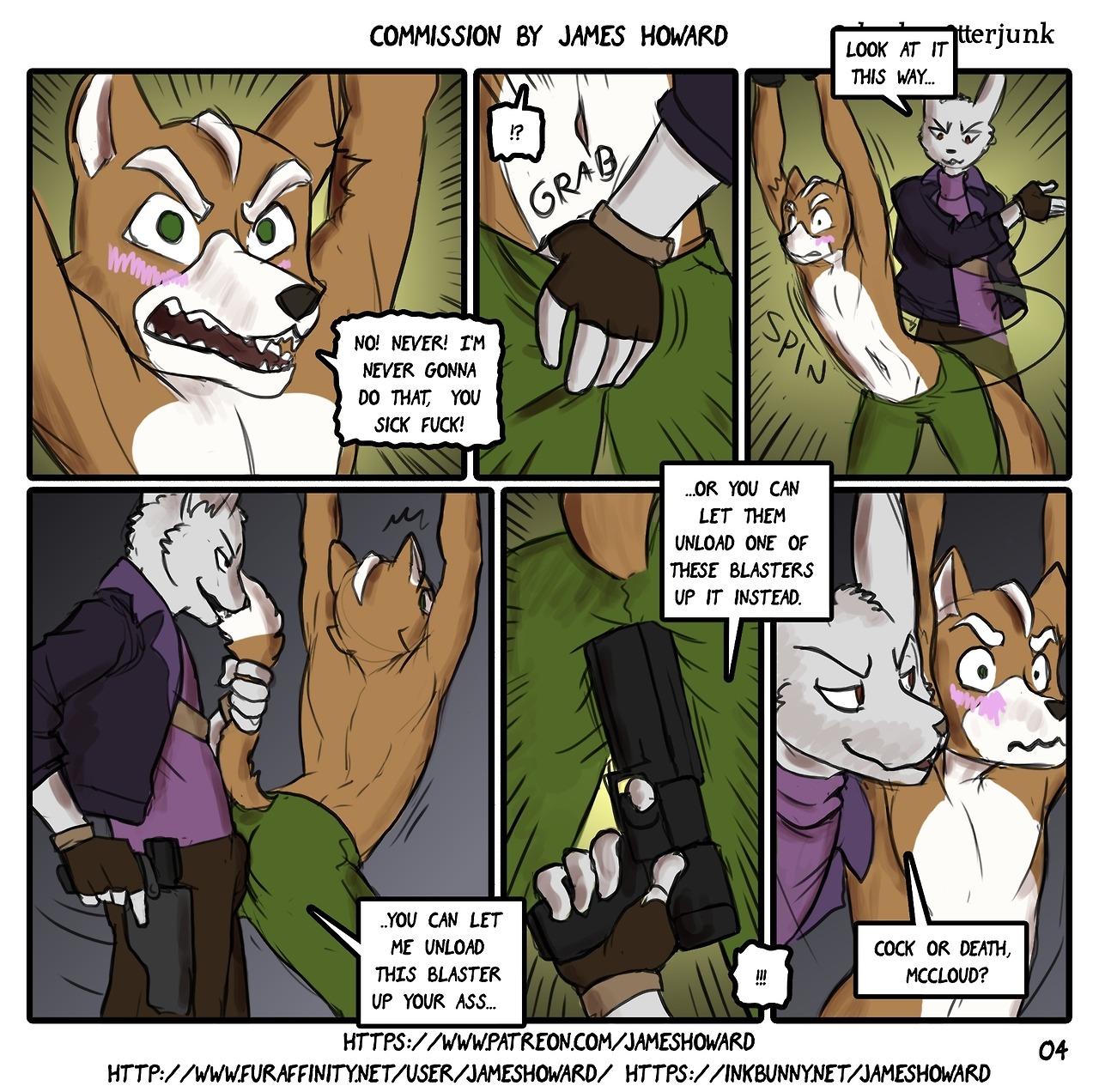 Starfox Commission COLOR page 4 full