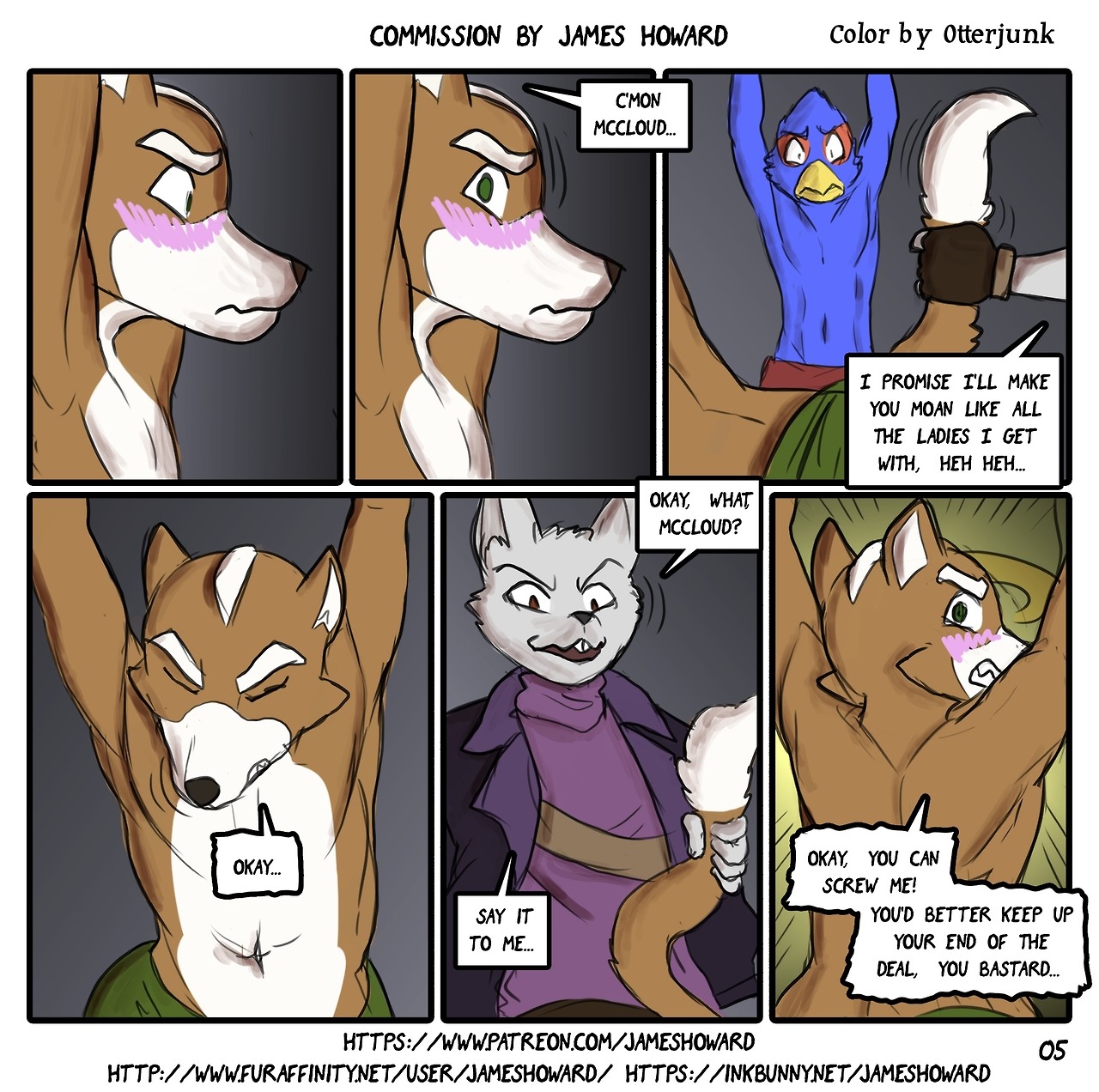 Starfox Commission COLOR page 5 full