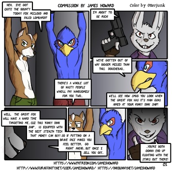 [James Howard] Starfox Commission COLOR cover