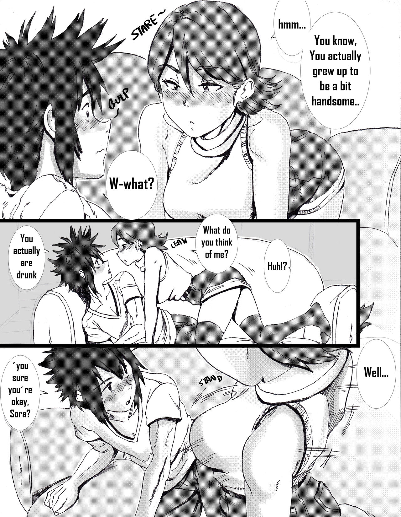 Davis Conquest Chapter 1 : Lonely Sora page 12 full