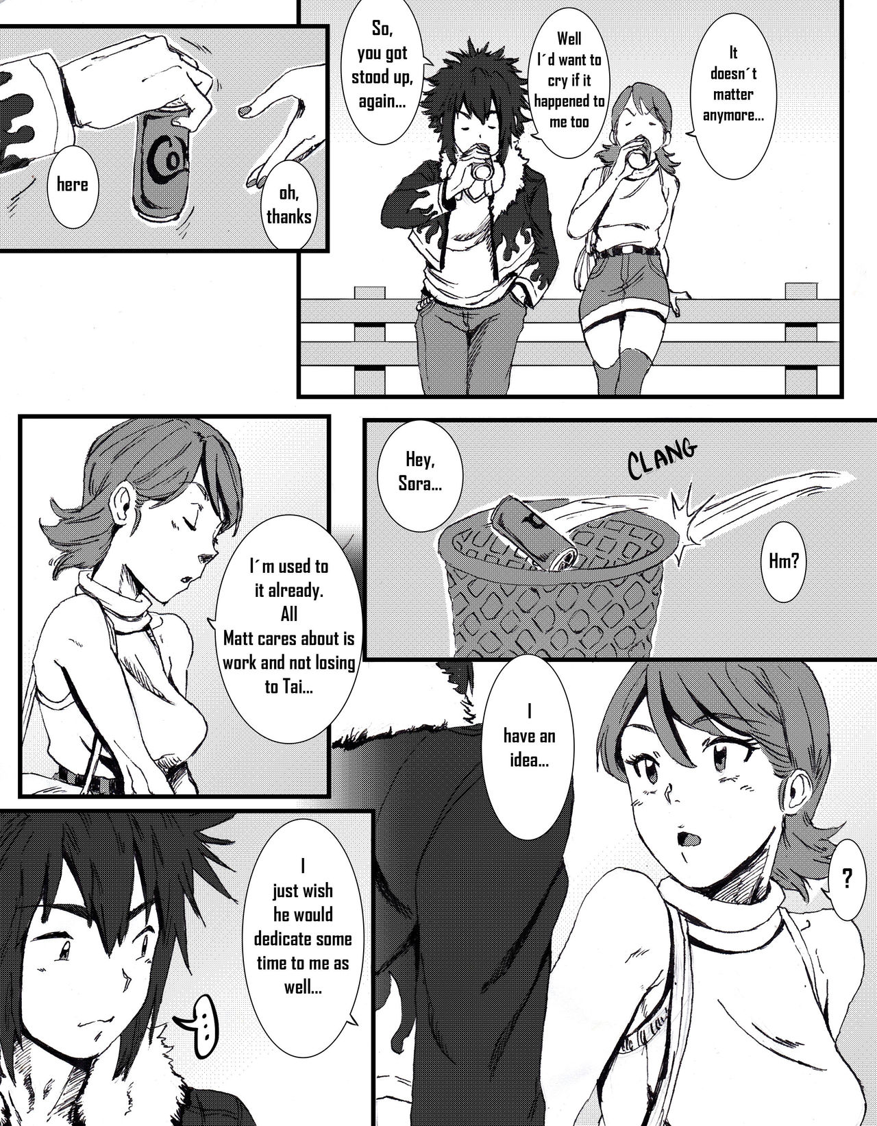 Davis Conquest Chapter 1 : Lonely Sora page 7 full