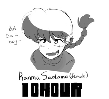 [Polyle] Commission - Ranma 10 hr (Ranma) cover