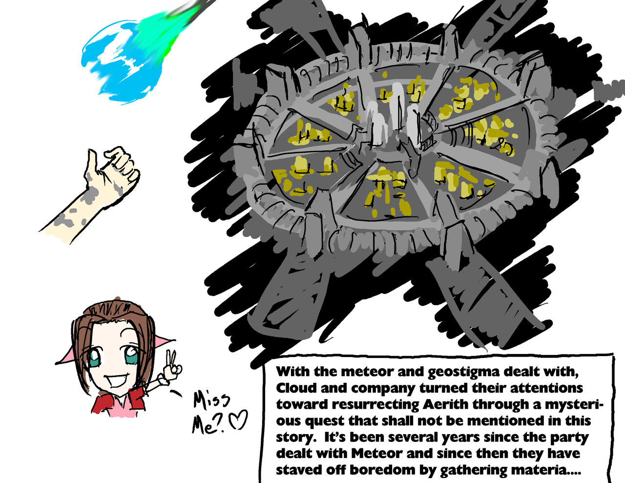 Yuffie Gains Weight page 1 full