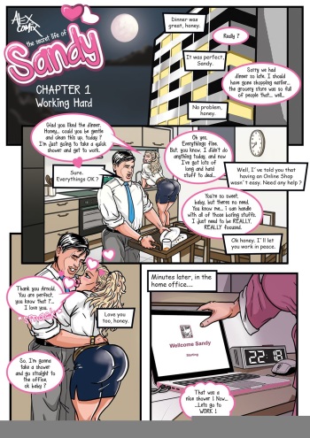 [AlexComix] The Secret Life of Sandy Ch. 1-5 [Ongoing] cover