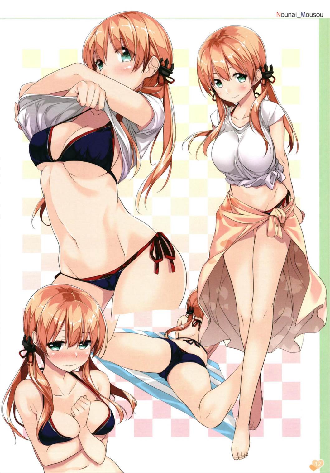 KanColle no Illust-bon Nounai Mousou Suishin Iinkai 1&2+α page 12 full